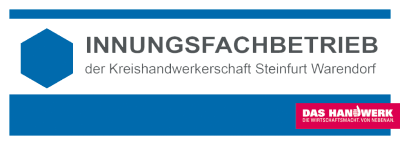 Logo vom Innungsfachbetrieb der Kreishandwerkerschaft Steinfurt Warendorf
